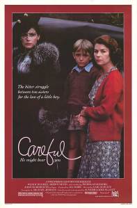 CUSTODY BATTLE Poster for 1983's 'Careful, He Might Hear You'.