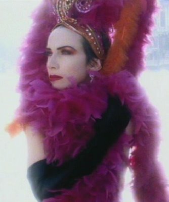 ALONE ANNIE Inhabiting the soul of world weary showgirl in Diva.