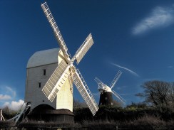 WINDY HILL Jack and Jill Mills in Sussex (Photo: David Blaikie).