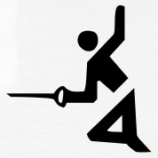 BIG FIGHT Learning stage fighting sorts the men from the boys.