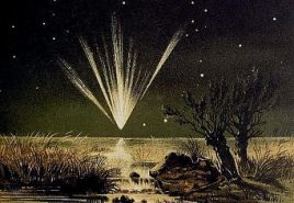 COMET COMING The Great Comet of 1861, on Tebbutt's radar in Windsor.