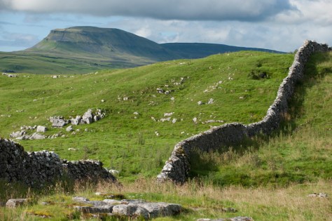 POET'S LAND Pen y Ghent seen from Lower Winskill.