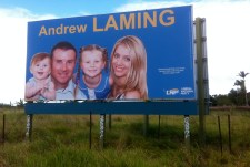 HE WINS WE LOSE Andrew Laming and family.