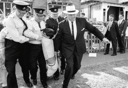 OBJECTION OVERRULED William White's arrest in Sydney, 1966.