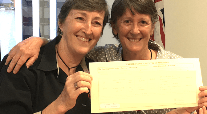 From this day backwards: the long journey to Australia’s first lesbian marriage